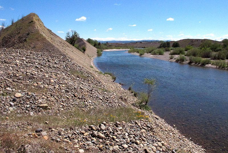 Yuba River gold fields