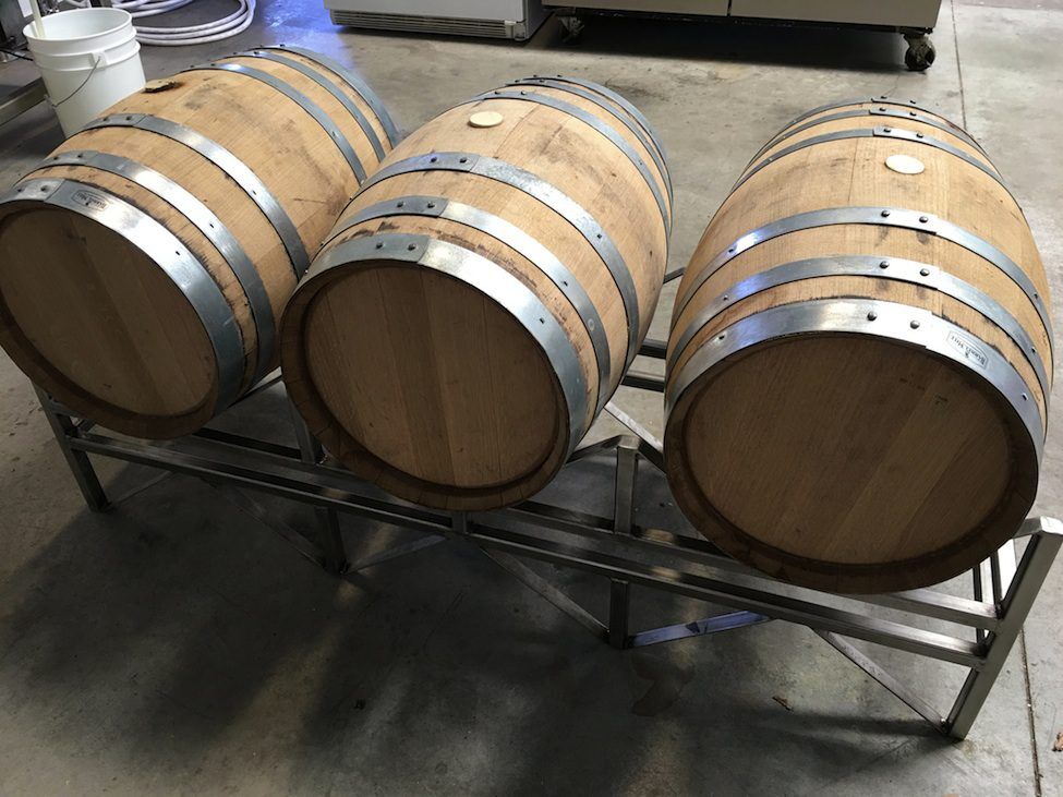 Barrel aging