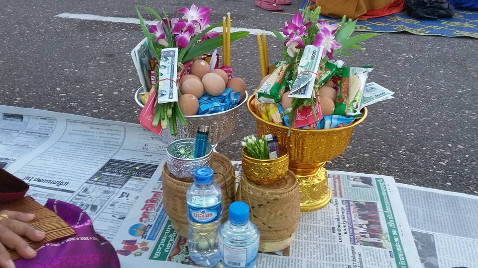 Offerings for monks