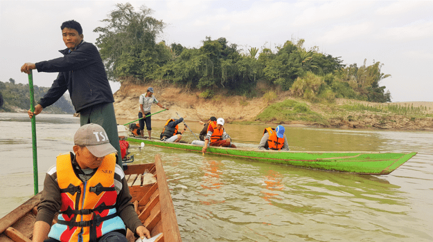 FCZ Habitat Survey at Limpa Village Chindwin River