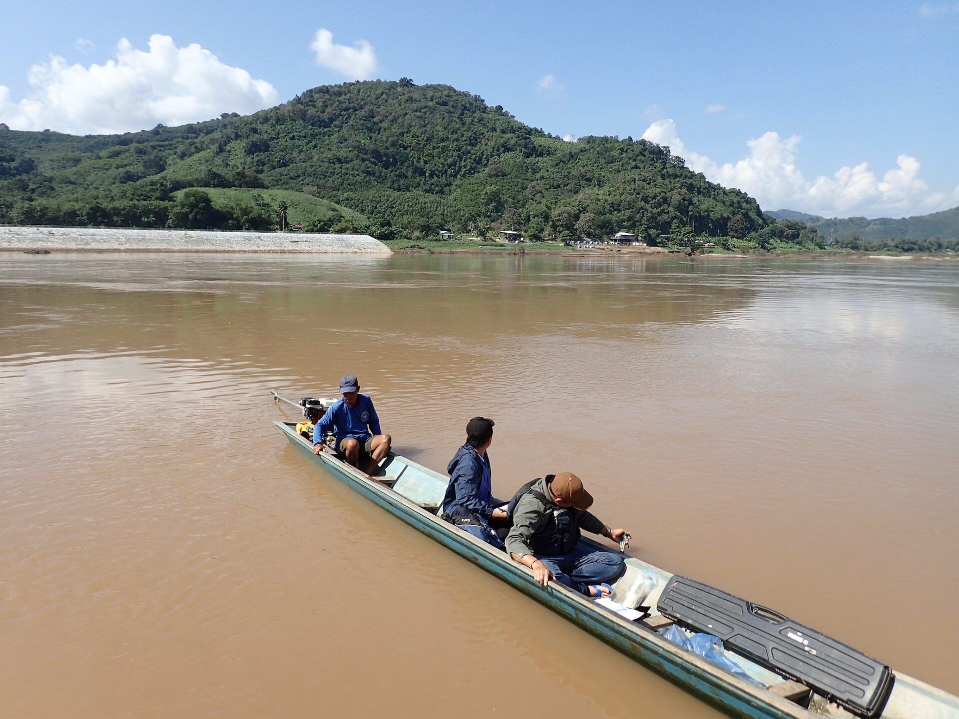 Boat survey of FCZ boundaries