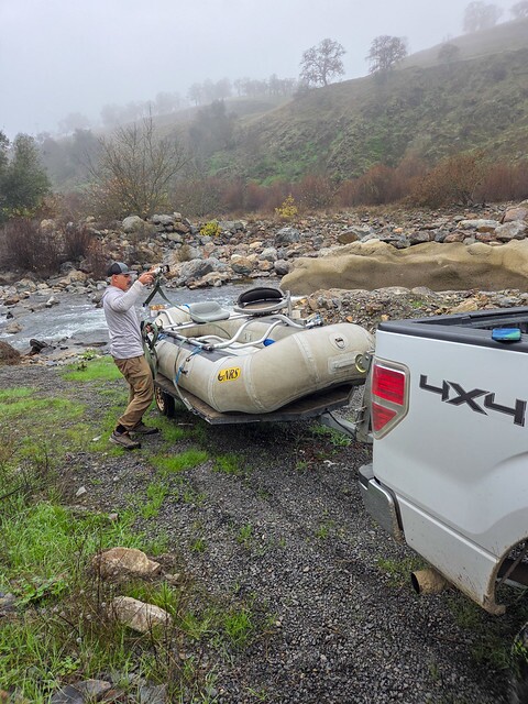 Launching raft