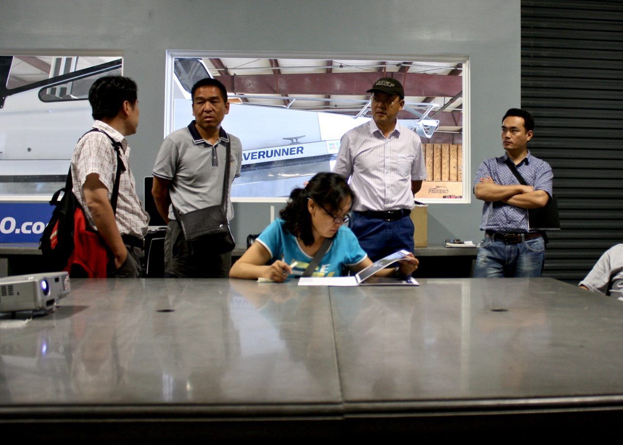 Chinese researchers visit our Oakdale office