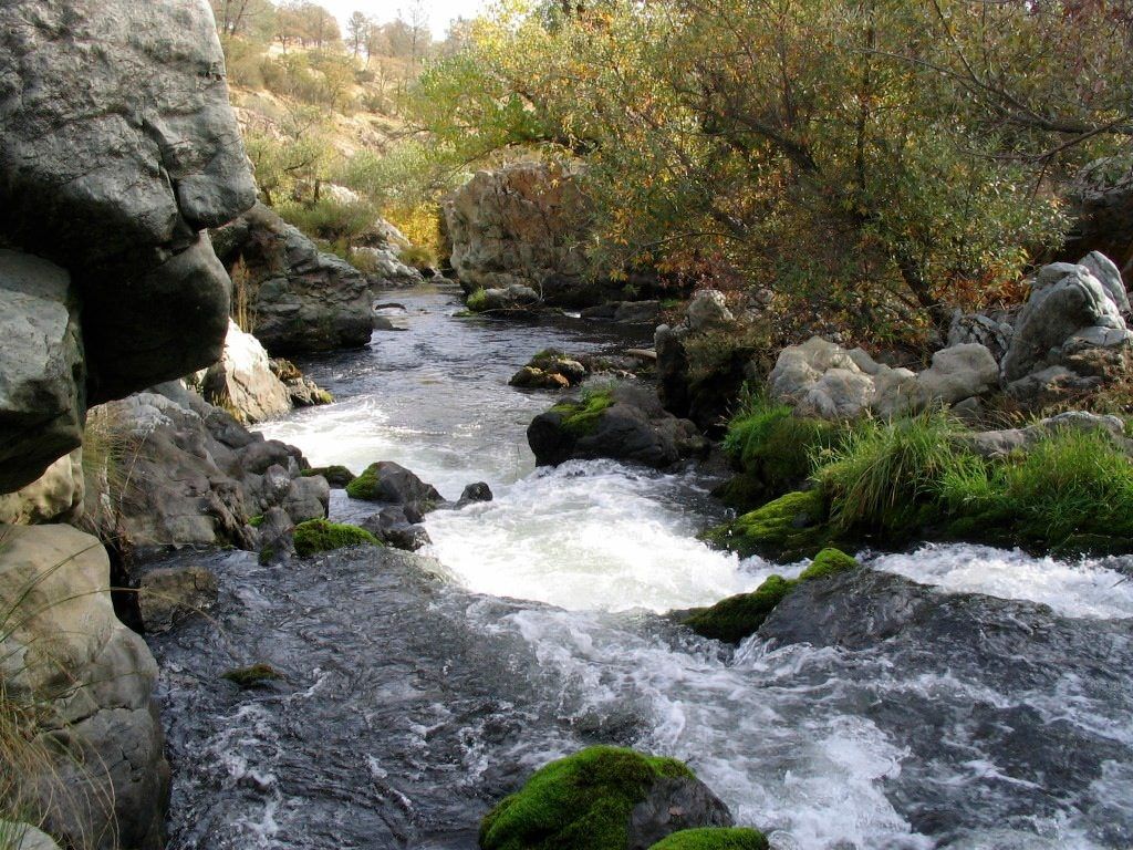 Upper Calaveras River Falls