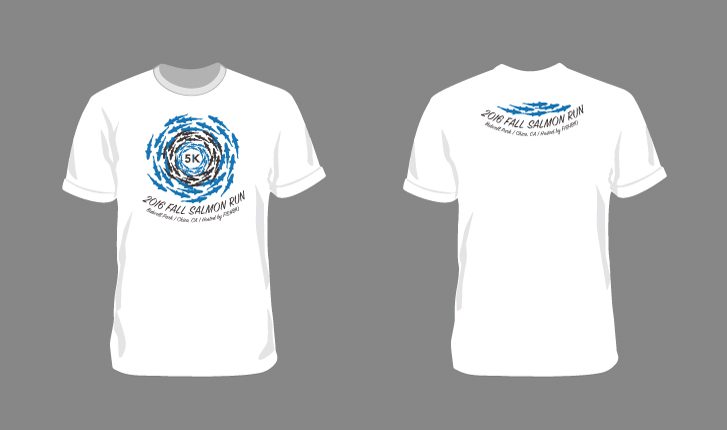 2016 Salmon Run T-shirt-design