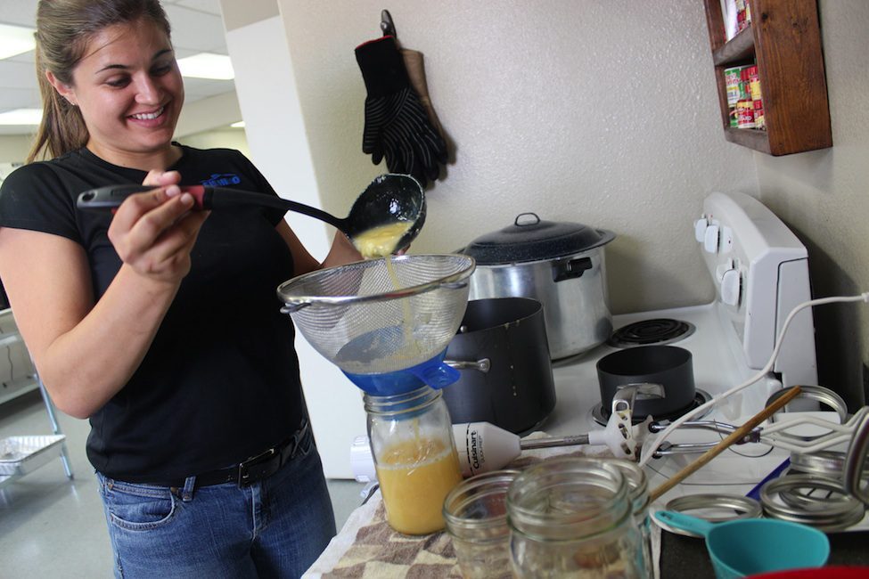 making-hot-sauce