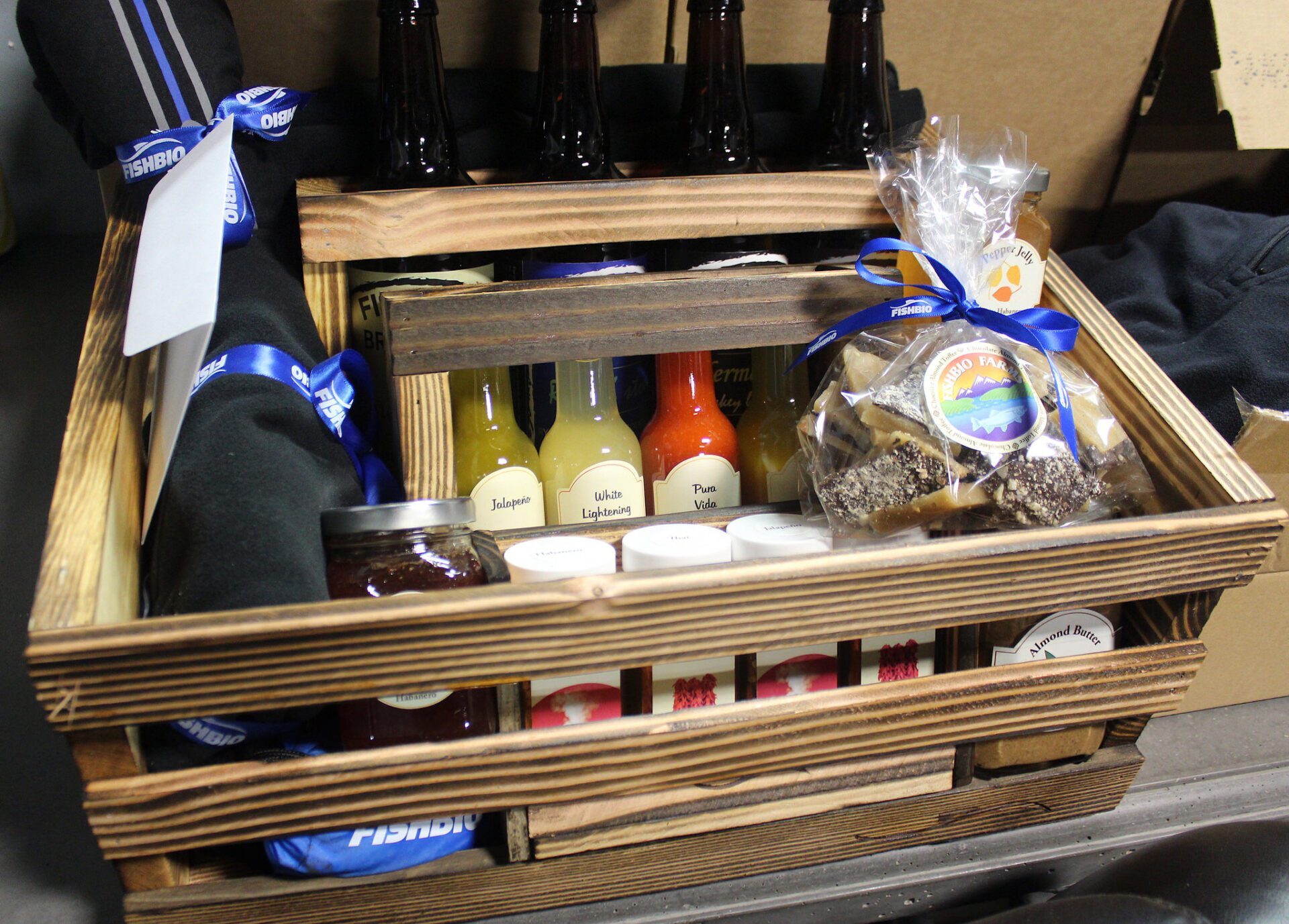 Finished Christmas Crate