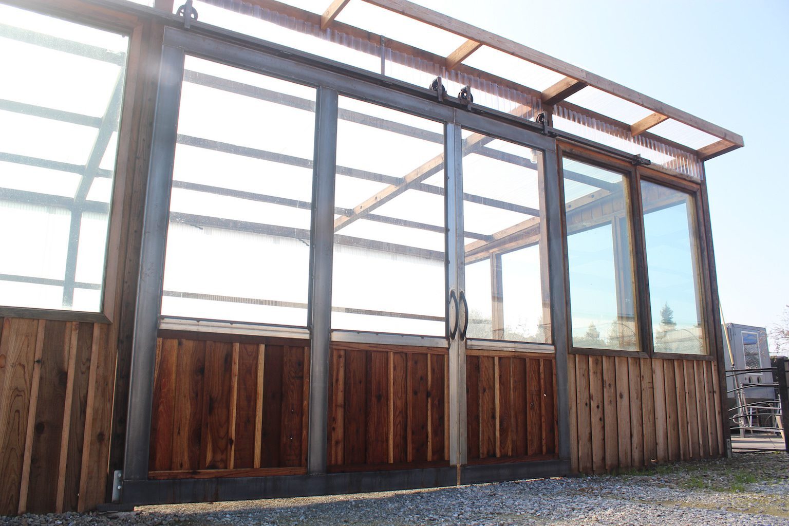 Finished greenhouse