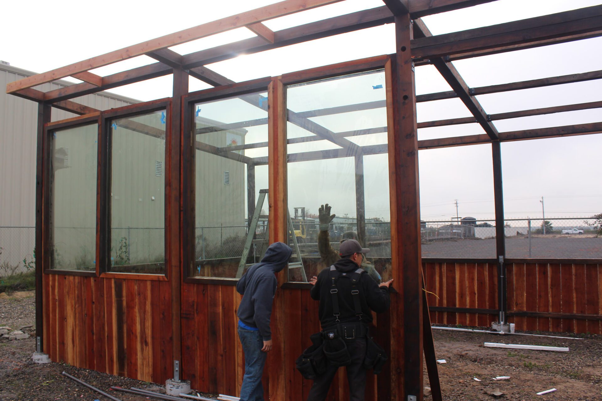 Greenhouse building