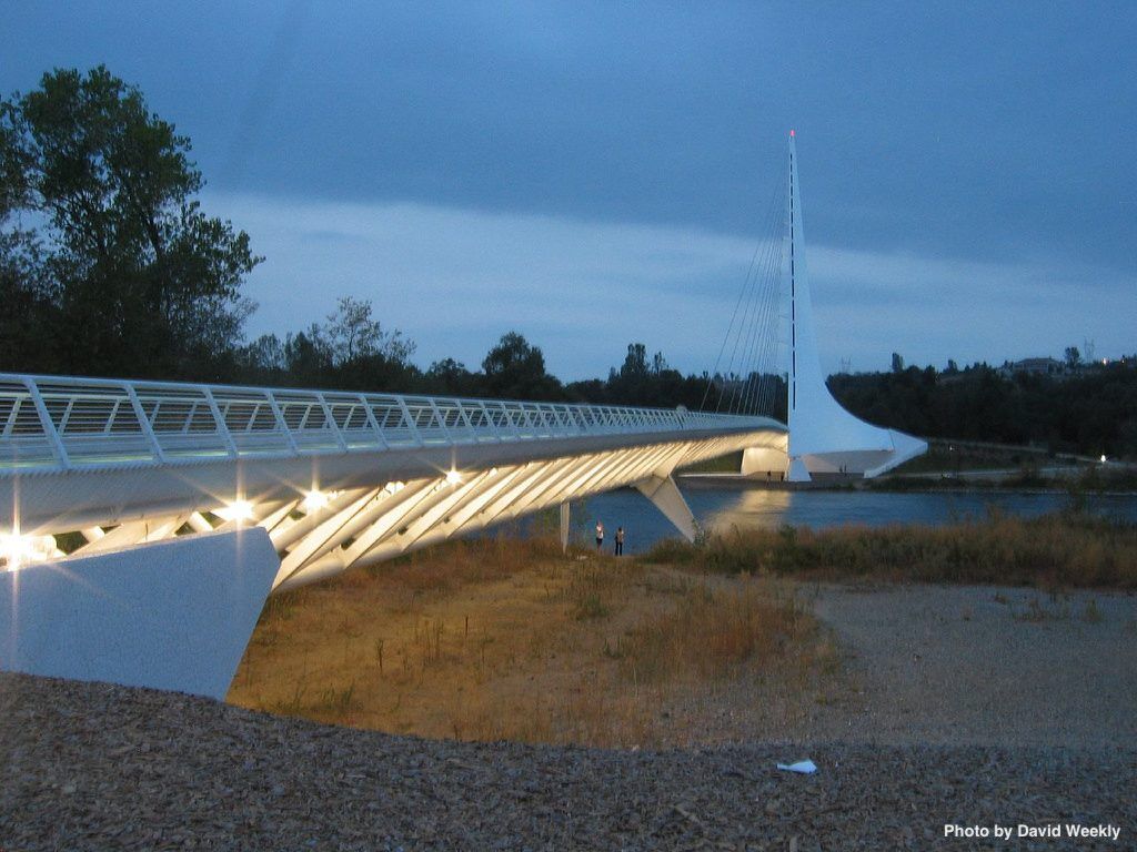 Sundial Bridge in Redding California