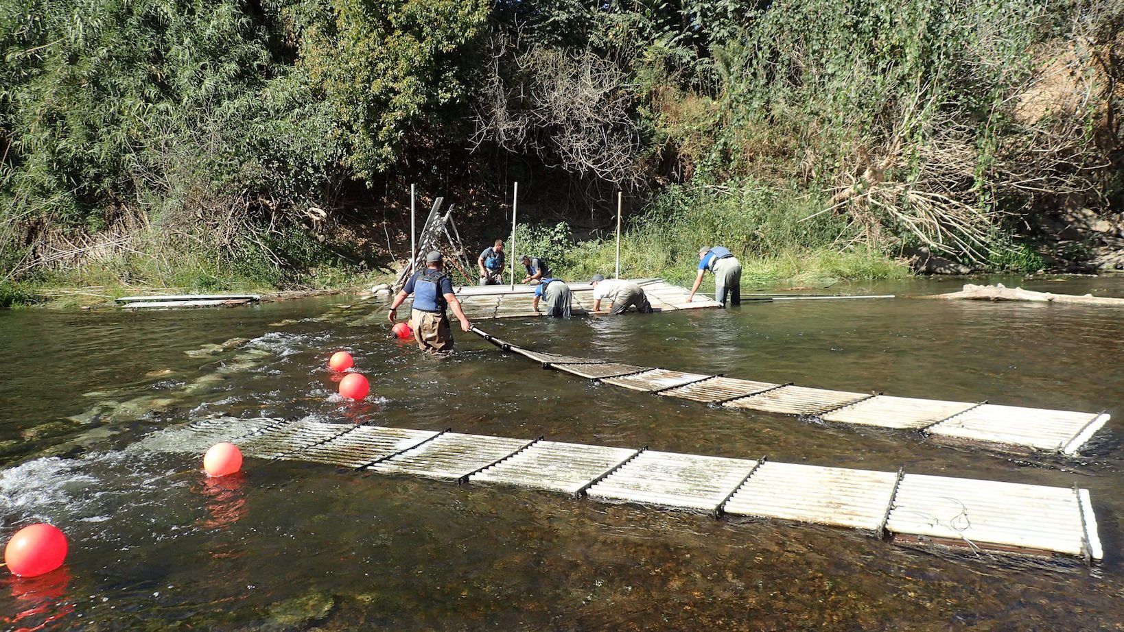 Adding weir panels