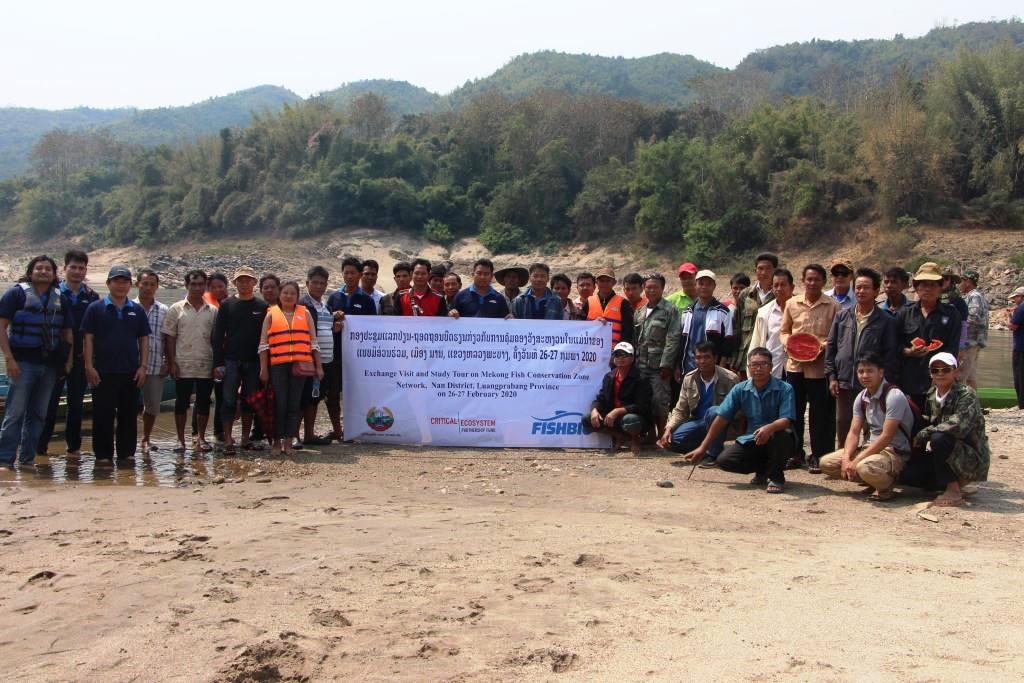 FCZ Exchange visit participants on the Mekong River 2020