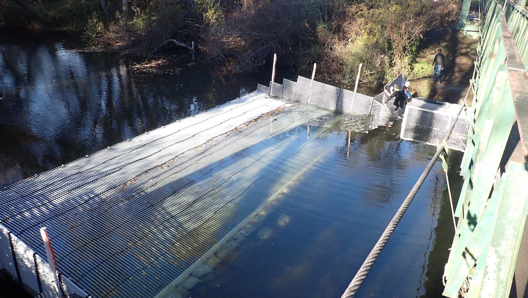 Carmel River weir